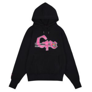 OEM/ODM Clothing GPC patchwork black hoodie Wholesale