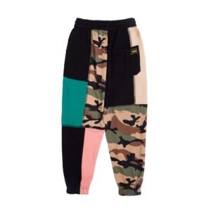 Pants supplier Camouflage patchwork pants Wholesale