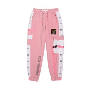 OEM/ODM Pants Pink and white patchwork long pants bulk