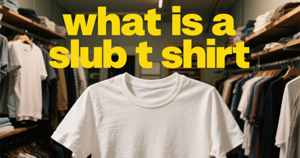what is a slub t shirt