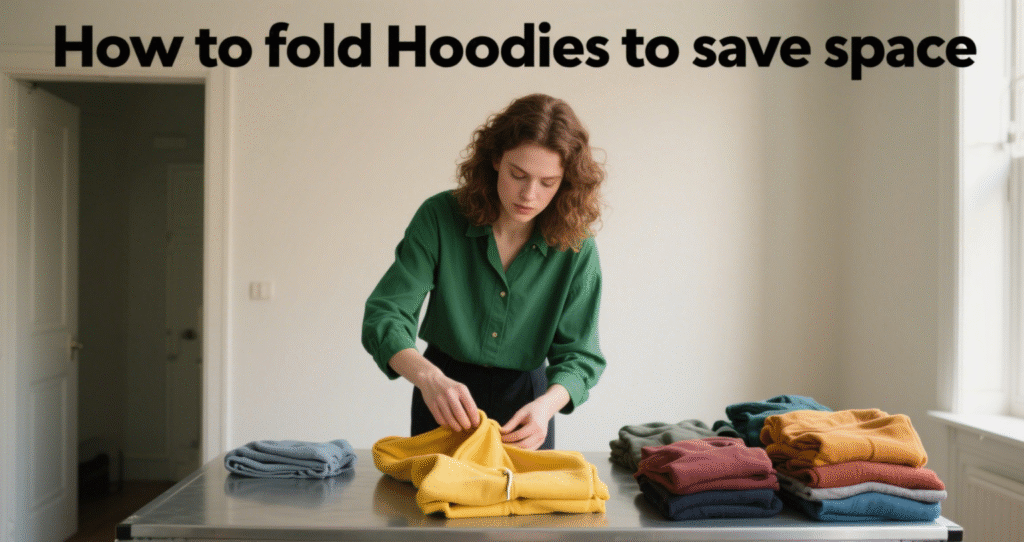How to Fold Hoodies to Save Space and Stay Organized
