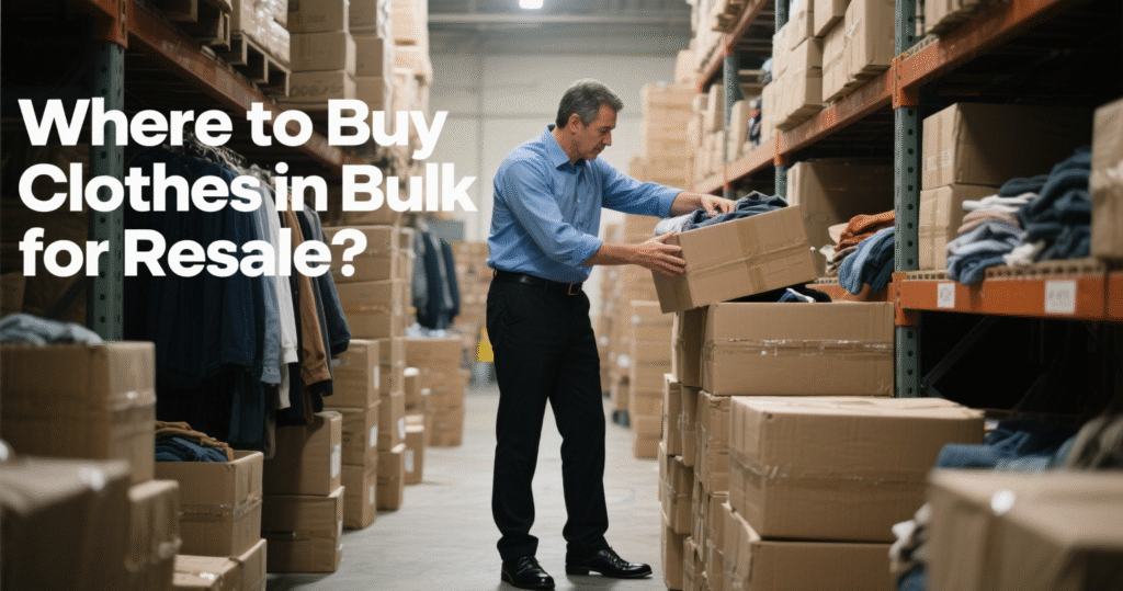 Where to Buy Clothes in Bulk for Resale?