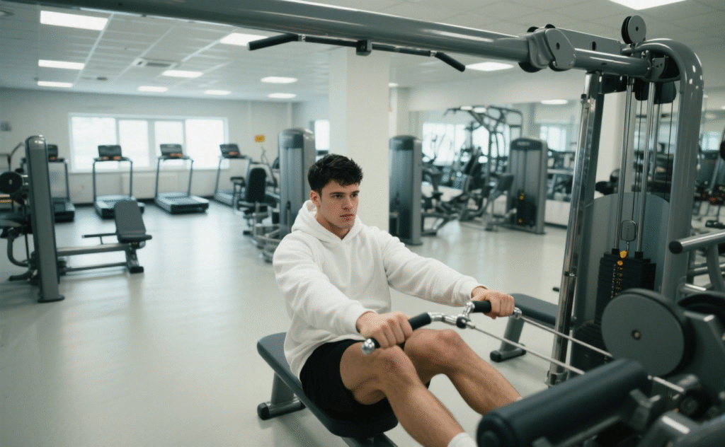 why do people wear hoodies to the gym