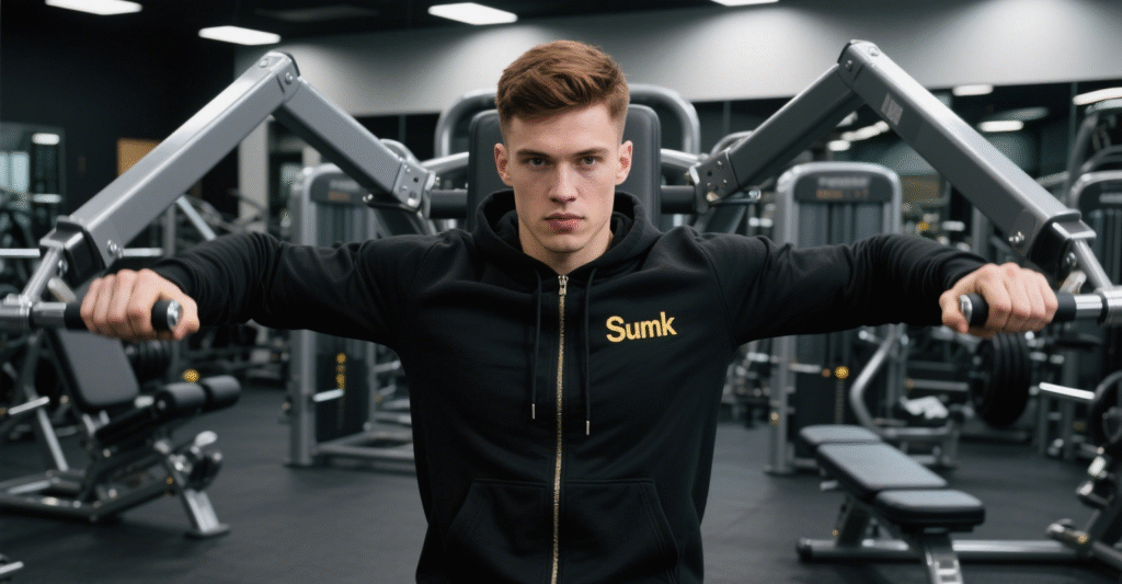 why do people wear hoodies to the gym