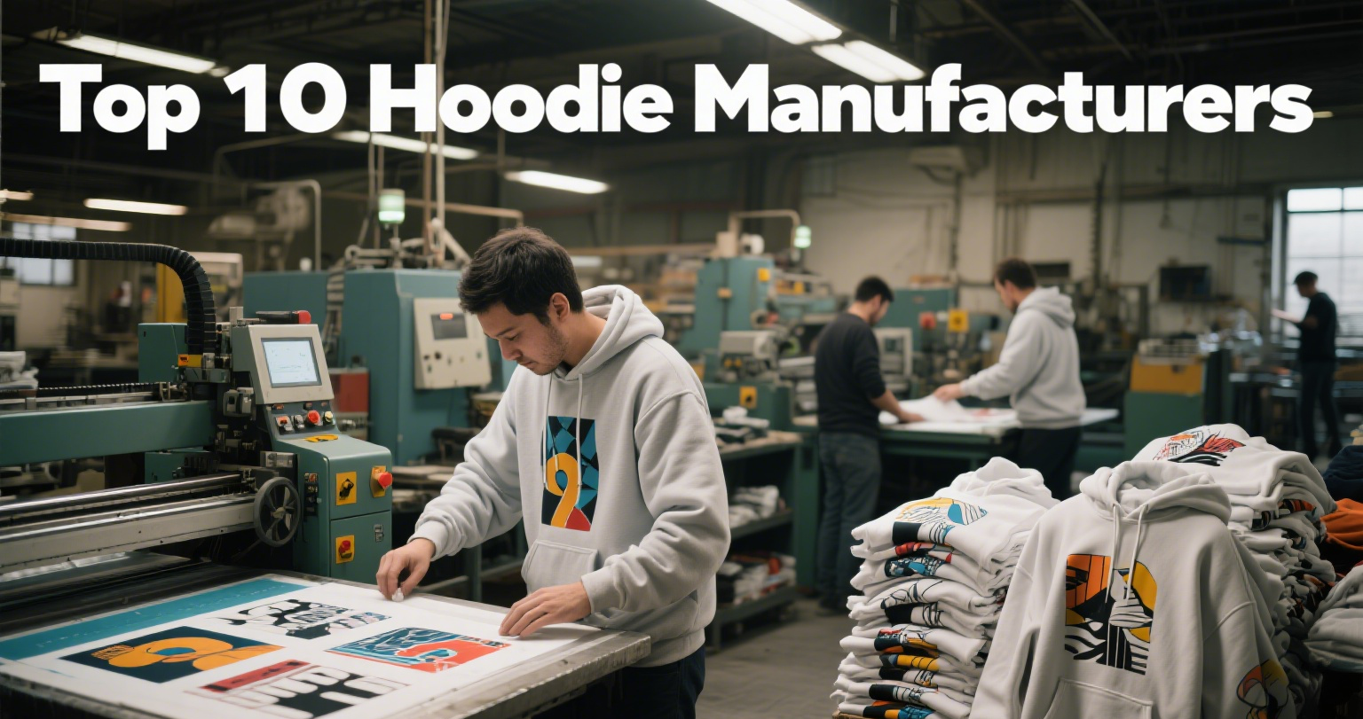 Top 10 Hoodie Manufacturers in the World for Your Brand