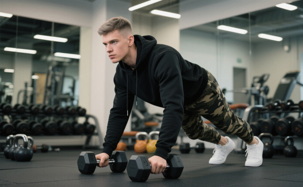 why do people wear hoodies to the gym